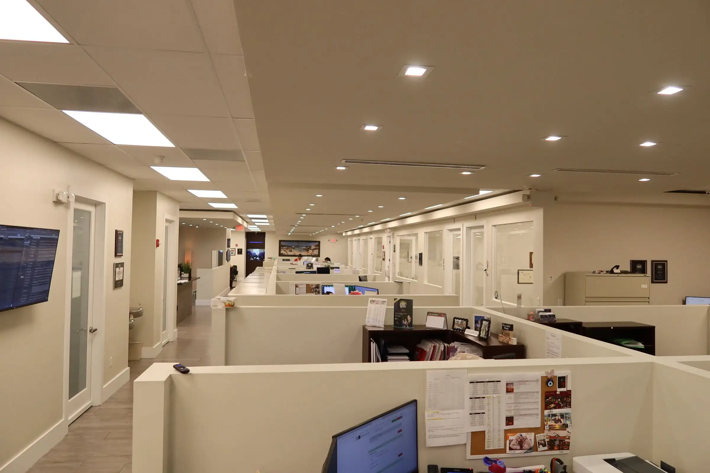 Interior de las oficinas del Bufete del Abogado Patrick L. Cordero en Miami