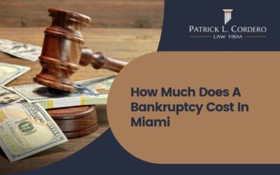 ¿Cuánto cuesta una bancarrota en Miami?