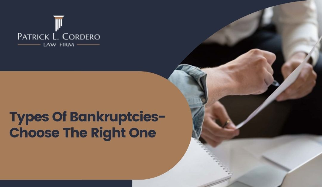Types Of Bankruptcies- Choose The Right One